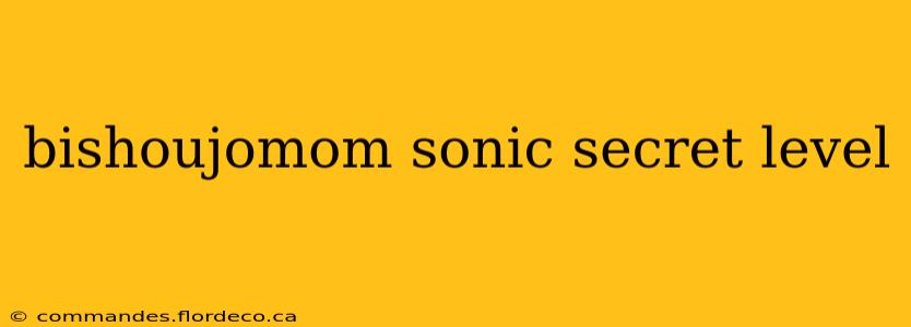 bishoujomom sonic secret level