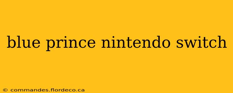 blue prince nintendo switch