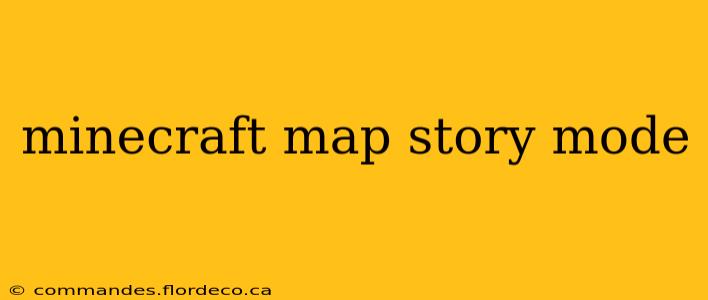 minecraft map story mode