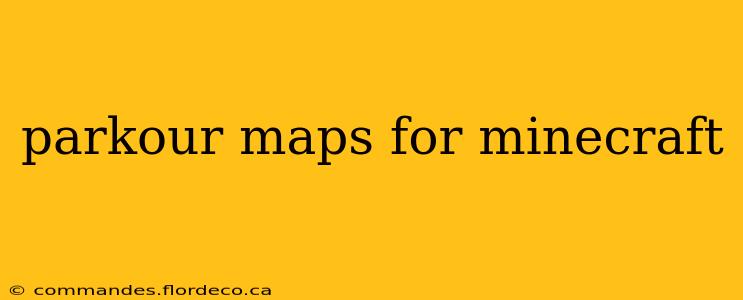 parkour maps for minecraft