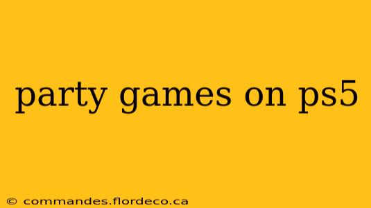 party games on ps5