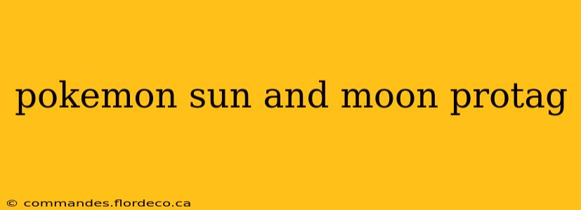 pokemon sun and moon protag