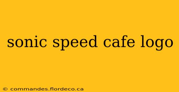 sonic speed cafe logo