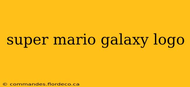 super mario galaxy logo