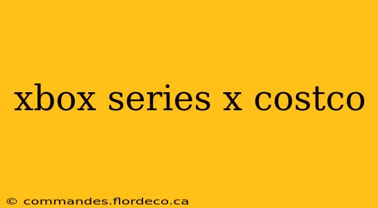 xbox series x costco